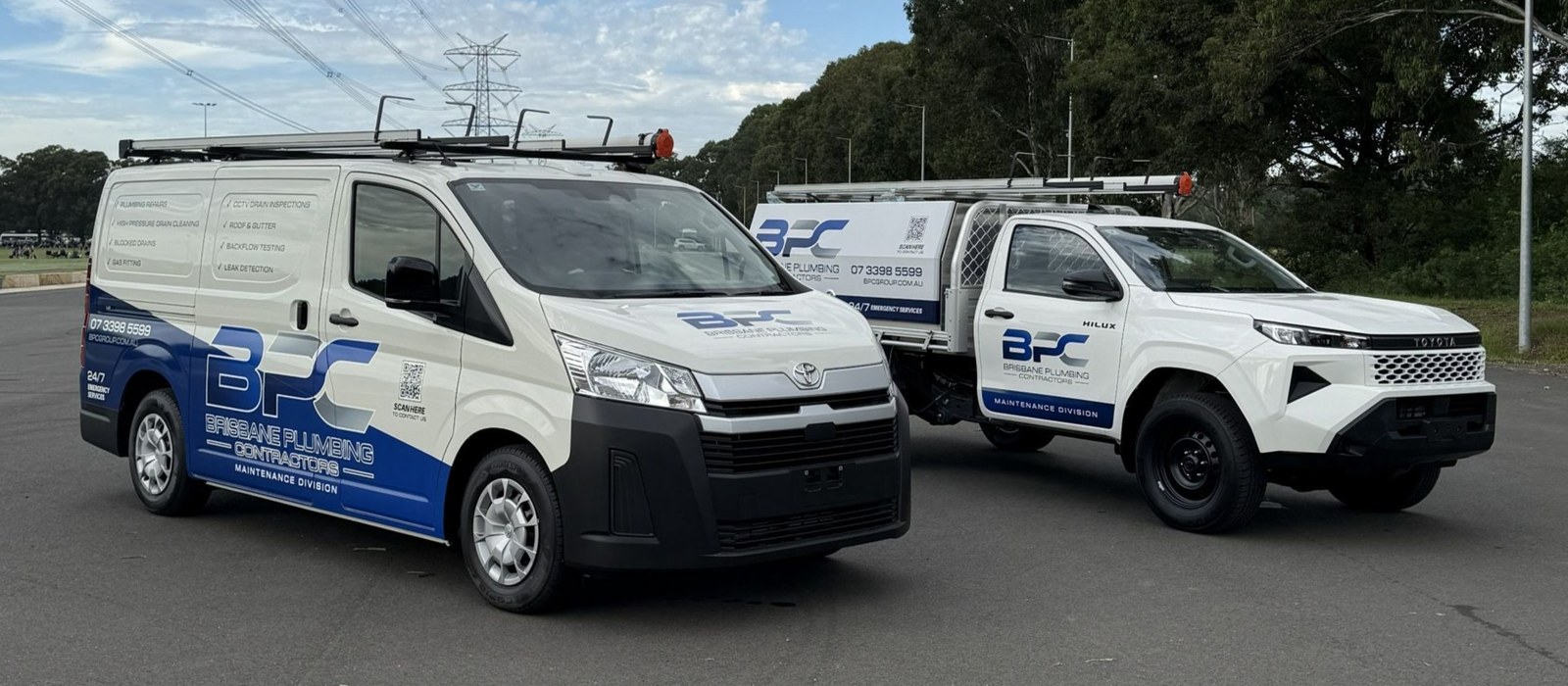 Enviroline Fleet customer vehicles