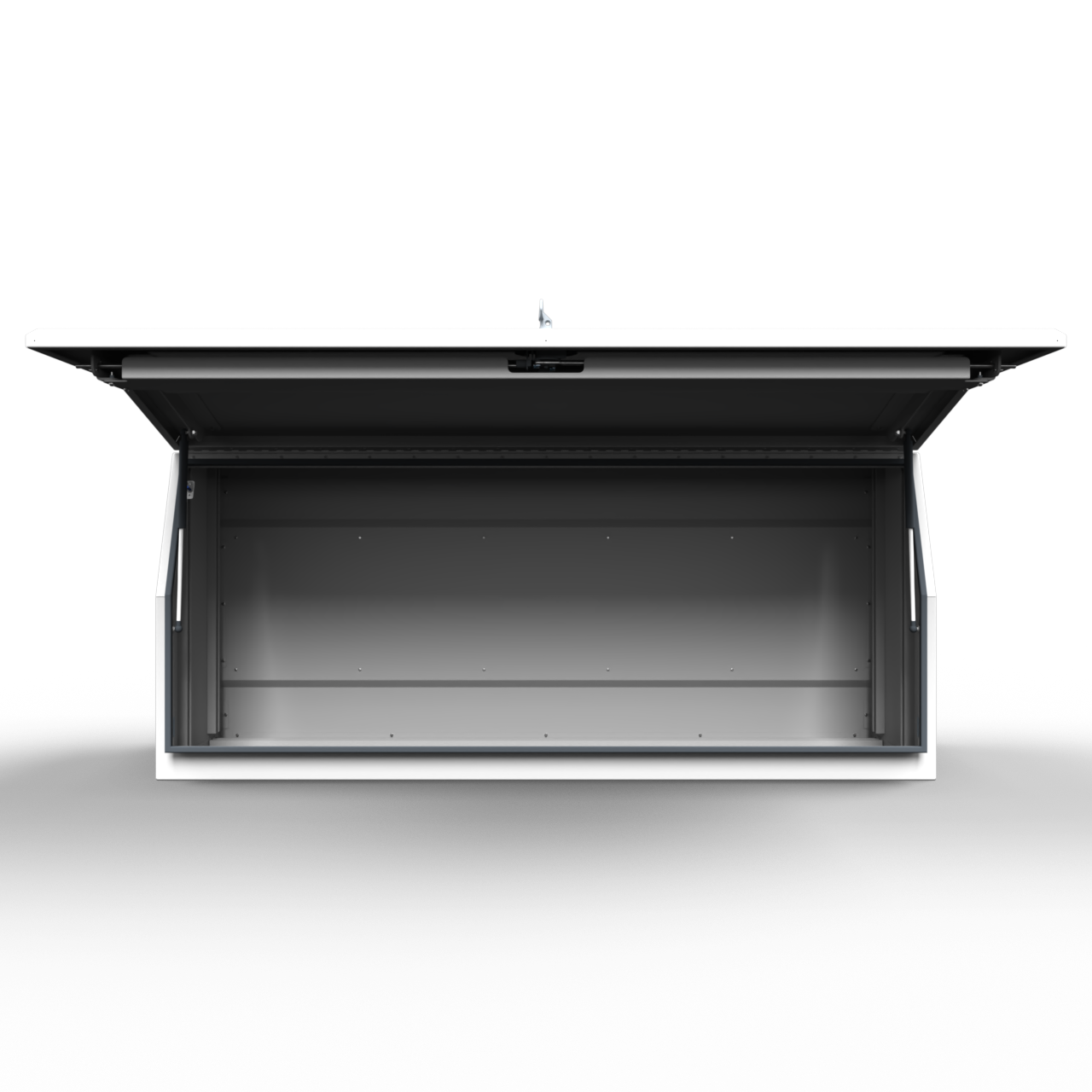 Empty — open box configuration