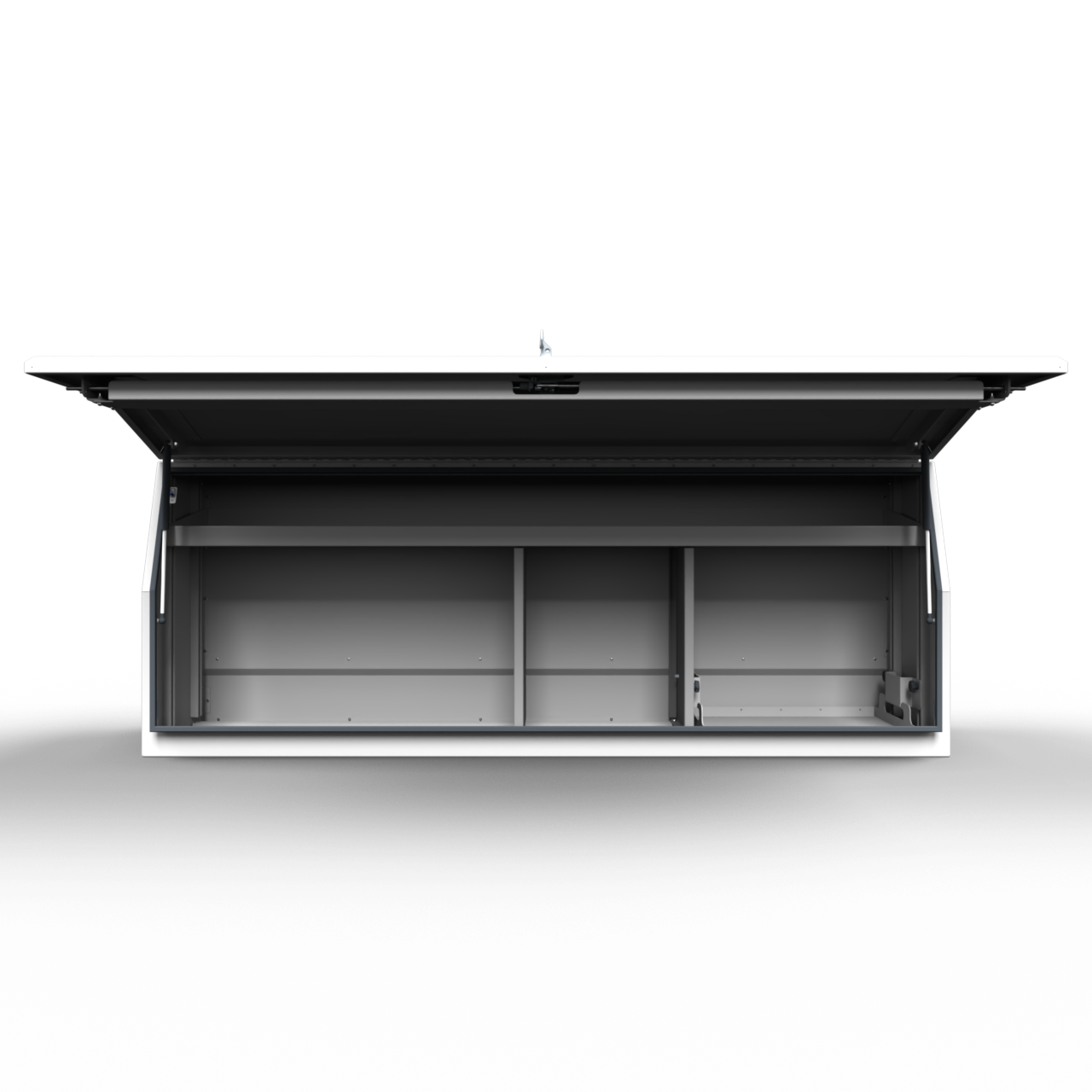 Layout 5 — full width shelf